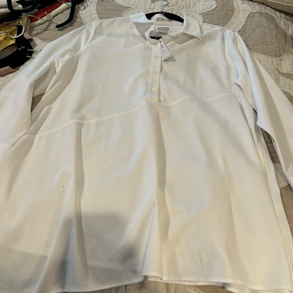 Chico’s white tunic top